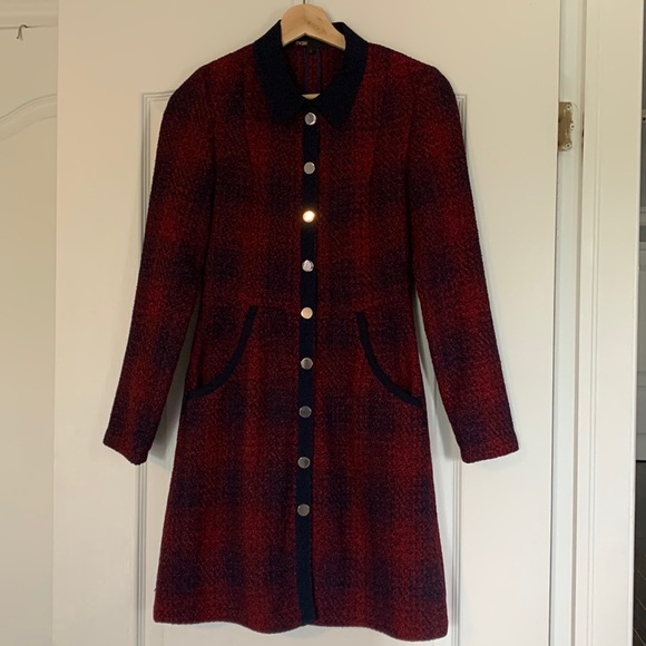 BNWOT Maje tweed dress size 1 - Picture 2 of 2